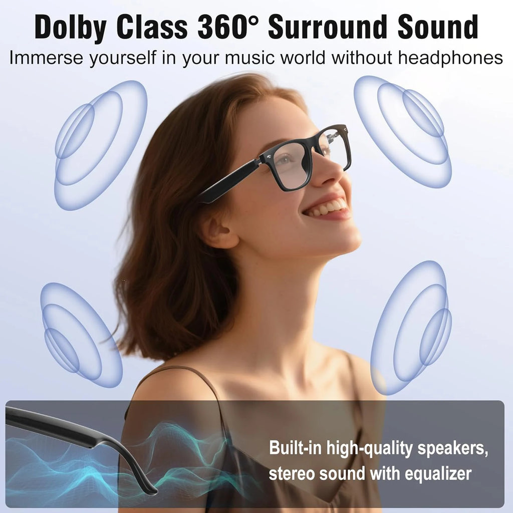 VisionAI Pro — Smart Glasses with 4K Camera & ChatGPT