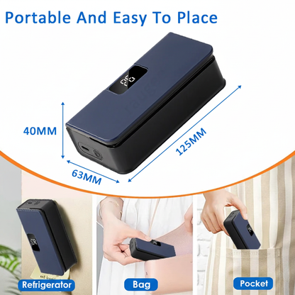 Mini Bag Sealer Infographic